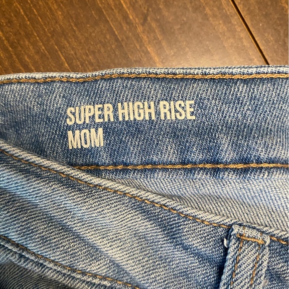 Size 9/29 Super High Rise Vintage Style Mom Jeans by Rewash Peace Love Eco - Picture 4 of 8